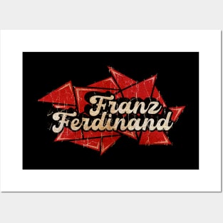 Franz Ferdinand - Red Diamond Posters and Art